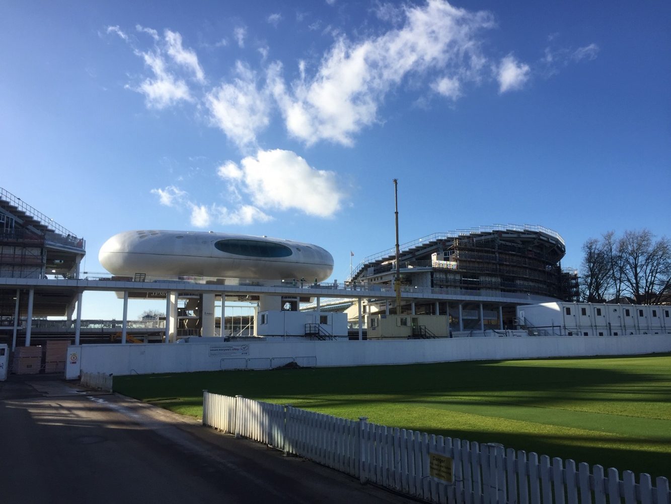 Making good progress at Lords Cricket Ground