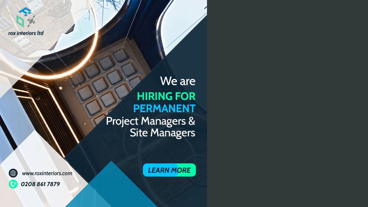 Hiring for Site & Project Managers!